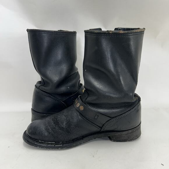Vintage Riveted Engineer Boots Made in USA Style 7800 main image 14